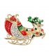 XSB194 - Christmas Festive Saree Brooch